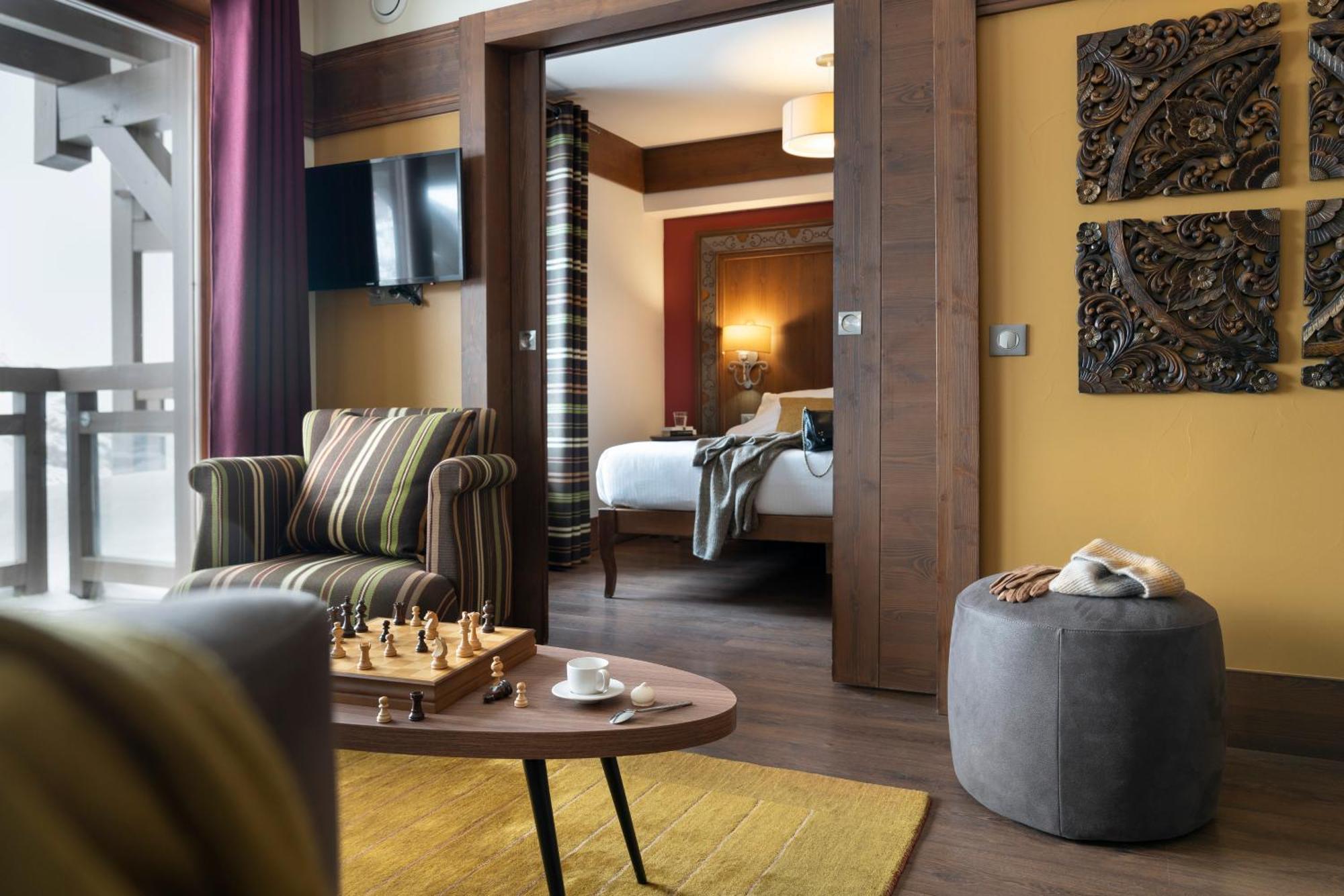 Le Hameau du Kashmir Aparthotel Val Thorens Bagian luar foto